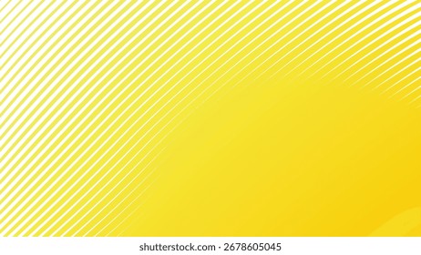 Fundo abstrato linha listras amarelas com padrão minimalista moderno para design digital e criativo