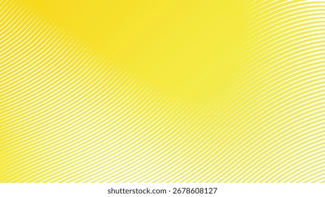Fondo abstracto de la línea de rayas amarillas con el modelo minimalista moderno para digital