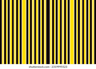 Yellow stripes on black background seamless pattern. Vector illustration. seamless for decoration, wallpaper, fashion, cover skin, wrapping paper, cloth.