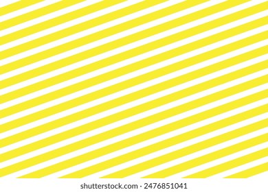 Yellow stripes on white background. Striped diagonal pattern Vector illustration of Seamless background Christmas or winter theme Geometric pattern Background with slanted lines