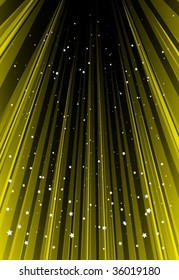 Yellow stripes and stars