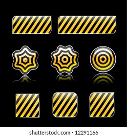 Yellow strips