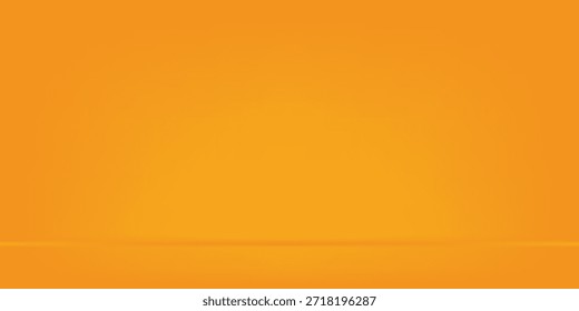 Espaço de estúdio amarelo. Fundo de luz limbo, eps10

