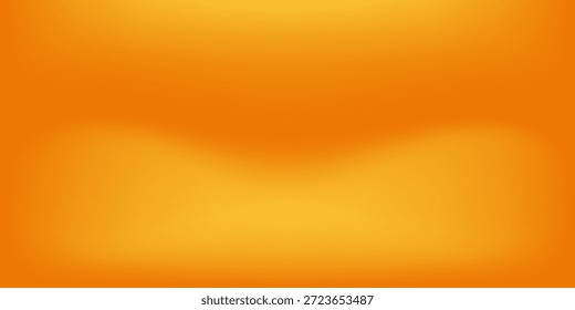 Espaço de estúdio amarelo. Fundo de luz limbo. Fundo 3D abstrato para apresentação do produto.

