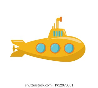 yellow Submarine vector illustration design