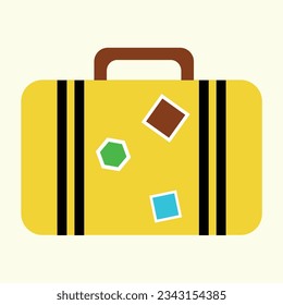 the yellow Suitcase Summer object collection - capturing the freshness and spirit of summer in a vibrant hue.