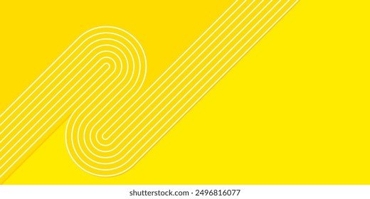 Yellow summer background pattern line stripe curve modern abstract vector design. Summer Background.