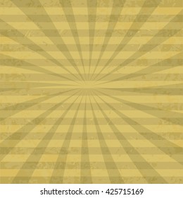 Yellow sunrise background for your design