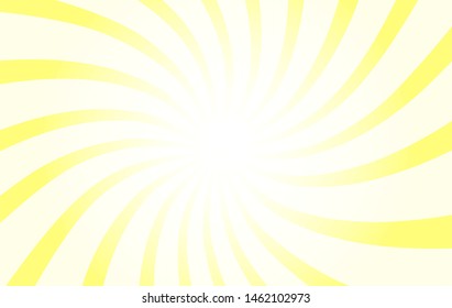Yellow sunshine colorful vector background. Abstract sunburst design wallpaper for template business social media advertising. 