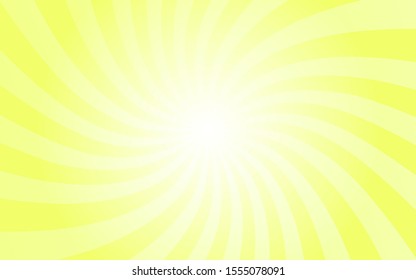 Yellow sunshine vector background. illustration abstract sunburst wallpaper for template website and business social media advertising. Beautiful retro concept. 