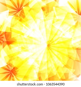 Yellow swirl & magic stars for kids cover notebook. Vector illustration for lovely fine design cover for book, bag, web page background, surface. Bright attractive style flyer presentation template