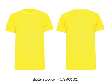Download T Shirt Yellow Images Stock Photos Vectors Shutterstock PSD Mockup Templates