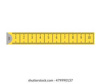 yellow tape measure