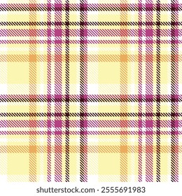 Yellow Tartan Pattern Seamless. Sweet Checker Pattern for Shirt Printing,clothes, Dresses, Tablecloths, Blankets, Bedding, Paper,quilt,fabric and Other Textile Products.