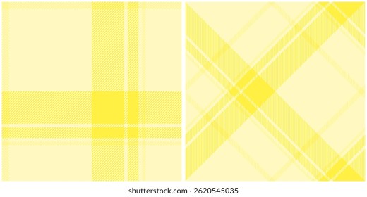 Yellow Tartan Pattern Seamless. Sweet Checker Pattern for Shirt Printing,clothes, Dresses, Tablecloths, Blankets, Bedding, Paper,quilt,fabric and Other Textile Products.