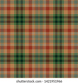 Yellow Tartan Plaid Scottish Seamless Pattern. Texture from tartan, plaid, tablecloths, shirts, clothes, dresses, bedding, blankets and other textile