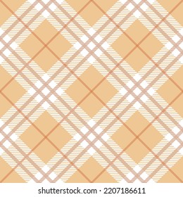 El Tartán Amarillo Tocó Un Patrón Sin Marea. Diseño para tartán, mantel, manteles, ropa, camisas, vestidos, papel, ropa de cama, mantas y otros productos textiles.