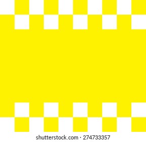 Yellow taxi background