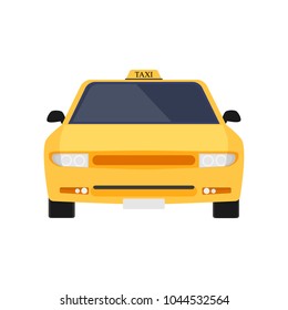 Yellow taxi. Taxi car 