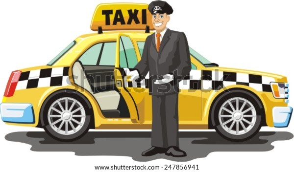 yellow taxi for\
passenger\
transportation