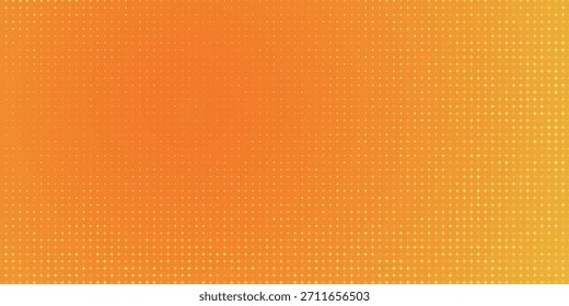 Yellow tech finance background abstract pixel element network with blurred abstract orange gradient vector background. eps10