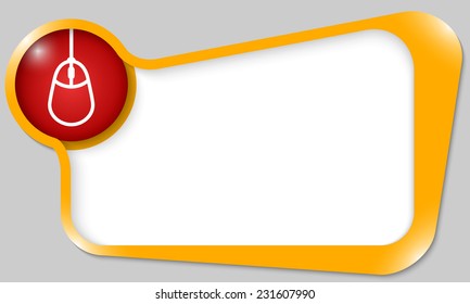 yellow text box for any text with mouse icon