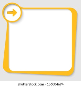 yellow text box with arrow