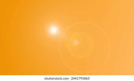 Gelber Texturhintergrund. Linsenblendeffekt-Hintergrund. Für Web- und Mobile-Anwendungen, Business-Infografik und Social Media, moderne Dekoration, Kunst-Illustration Template Design.