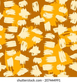  Yellow texture. Stains of paint . Vector