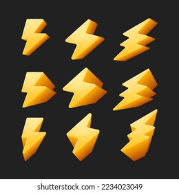yellow thunder 3d collection set