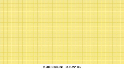 Yellow tile wall texture background. Abstract geometric pattern