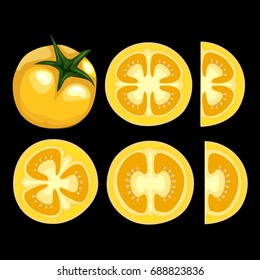 Yellow tomatoes