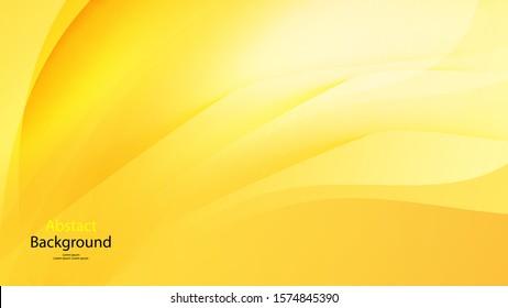 Yellow tone color background abstract art vector