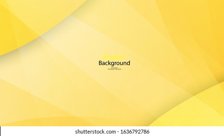 Yellow tone color background abstract art vector