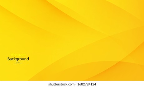 Yellow tone color background abstract art vector
