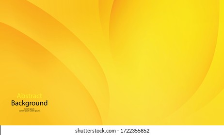 Yellow tone color background abstract art vector