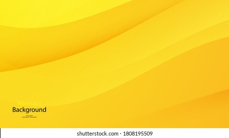 Yellow tone color background abstract art vector