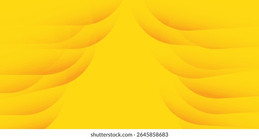 Vetor de arte abstrata de plano de fundo de cor de tom amarelo
