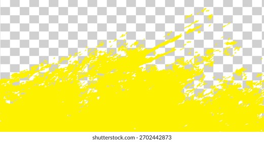 Yellow Torn white paper with shadow. texture