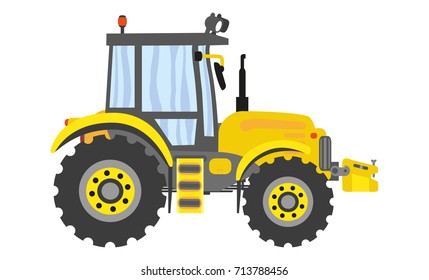 Yellow Tractor