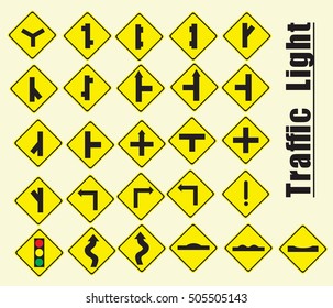 yellow traffic
