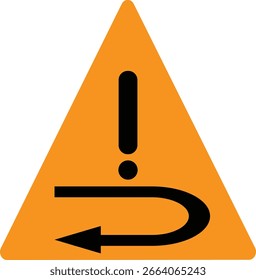 Sinal de exclamação de sinal de alerta triângulo amarelo isolado em um plano de fundo transparente 1	