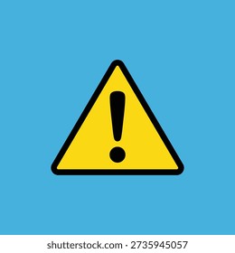 yellow triangle a caution sign, yellow triangle warning sign or attention icon