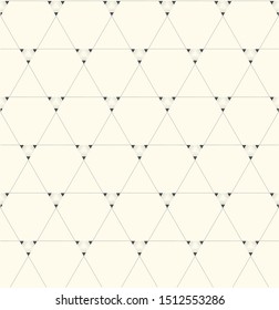 The yellow triangle pattern background,vector illustration