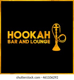 Yellow Triangle Polygon Hookah Bar, Lounge Menu, Nargile