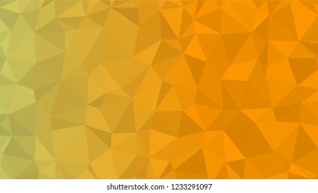 Yellow, Triangular  low poly, mosaic pattern background, Vector polygonal illustration graphic, Origami style with gradient,  racio 1:1,777 Ultra HD, 8K