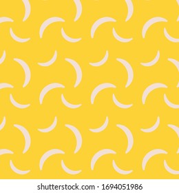 gelber tropischer Hintergrund Bananenmuster Sommer