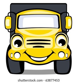 Yellow truck