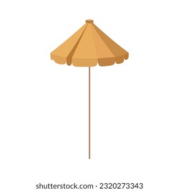 yellow umbrella icon white background