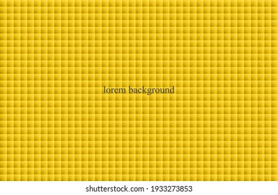 Yellow upholstery. Geometric pattern. Stylish texture. Vector illustration.Suitable for your design. Cover, poster, flyer.